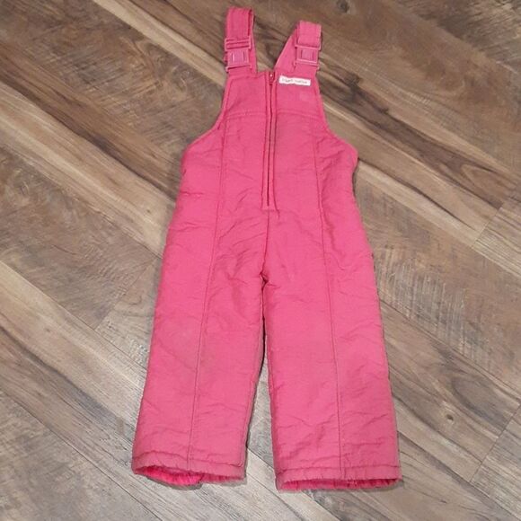 snowpants, winter, bibs, overall, snow, Climate control unisex, size 2T - Picture 1 of 8